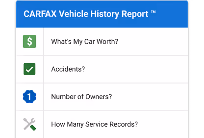 CARFAX Vehicle History Report