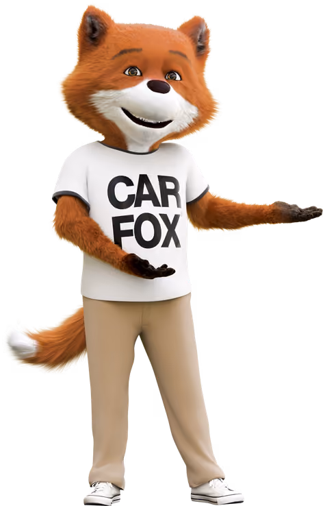 Car Fox pointing right