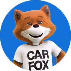 CAR FOX Mascot helping you buy cars